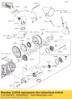 210390009, Kawasaki, brosse kawasaki vn voyager custom k classic e d b c f tourer a abs vulcan lt g vn1700 1700 nomad krf1000 teryx krx 1000 , Nouveau