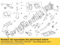 GU01966330, Piaggio Group, assemblage de raccords flexibles moto-guzzi breva griso v ie mgs v 1100 1200 1999 2001 2002 2003 2004 2005 2007, Nouveau