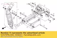 52475MEL000, Honda, conn rod sub assy honda cbr fireblade rr cbr1000rr 1000 , Nuevo