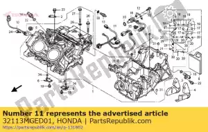 Honda 32113MGED01 wi?zka pomocnicza silnika (2) - Dół