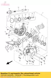 Ici, vous pouvez commander le roulement auprès de Yamaha , avec le numéro de pièce 1SCG61060000: