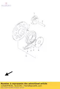 suzuki 1260044836 zestaw sprz?g?a, gwiazda - Dół