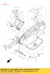 Aquí puede pedir plato de Yamaha , con el número de pieza 5GJ247920000: