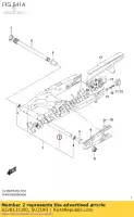 6128131J00, Suzuki, espaçador, rr swgar suzuki dl vstrom a dl1000a v strom dl1000xa 1000 , Novo