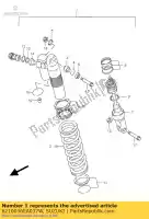 6210036EA037W, Suzuki, absorber assy,r suzuki rm 125 1999, New