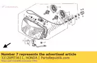 33120MT3611, Honda, jednostka reflektora honda st pan european  a st1100 st1100a 1100 , Nowy