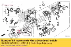 Here you can order the relay comp., power from Honda, with part number 38502KWN701: