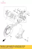 5MV2581T0000, Yamaha, conjunto de freio a disco yamaha wr yz 125 250 400 426 450 2001 2002 2003 2004 2005 2006 2007, Novo