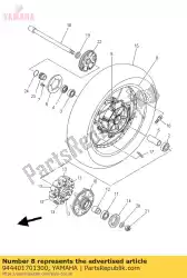 rand van Yamaha, met onderdeel nummer 944401701300, bestel je hier online: