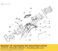 273074, Aprilia, rivetto, Nuovo