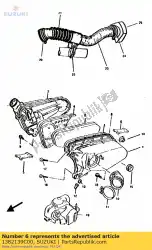 Here you can order the slider, rear from Suzuki, with part number 1382139C00: