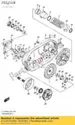 Here you can order the spacer,movable from Suzuki, with part number 2112531G00: