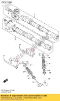 1284117K00, Suzuki, bras, culbuteur suzuki gsxr1000a gsxr1000rz gsxr1000r 1000 , Nouveau