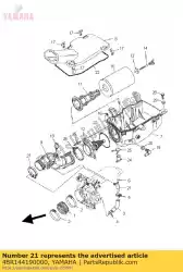 Aquí puede pedir tubo de Yamaha , con el número de pieza 4BR144190000: