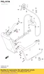 Here you can order the hose,rdtr inlet from Suzuki, with part number 1785141F00: