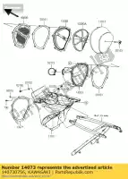 140730756, Kawasaki, duto kx250zdf kawasaki kx 250 2013 2014 2015 2016, Novo