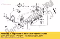 17468MF8790, Honda, couvercle de tube spg honda cmx rebel c cmx450c 450 , Nouveau