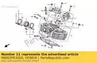 90002PR3000, Honda, boulon, bride, 6x55 honda xl varadero v vt shadow c2 c c3 vt125c vt125c2 xl125v 80kmh 125 , Nouveau