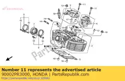 Qui puoi ordinare bullone, flangia, 6x55 da Honda , con numero parte 90002PR3000: