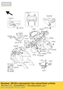 kawasaki 391541121 parabrezza zx600-e1 - Il fondo