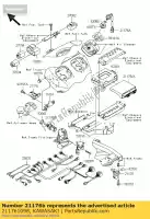 211761098, Kawasaki, sensor, watertemperatuur kawasaki zx12r ninja b a zx 12r 1200 , Nieuw