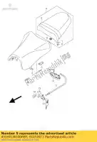 4518018G006BY, Suzuki, opaska, siedzenie suzuki gsx r 1000 2003 2004, Nowy