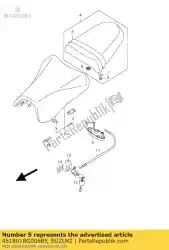 Aquí puede pedir banda, asiento de Suzuki , con el número de pieza 4518018G006BY: