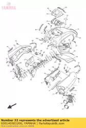 Tutaj możesz zamówić ? Ruba, ? Eb guzikowy od Yamaha , z numerem części 920140501200: