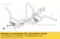 53100GEZ010, Honda, klamka, sterowanie honda nps zoomer  nps50 50 , Nowy