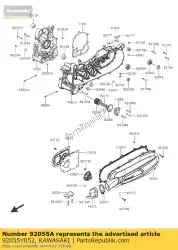 Tutaj możesz zamówić ring-o, 14,8x2,4 od Kawasaki , z numerem części 92055Y052: