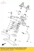 1NL234340000, Yamaha, houder, demper yamaha xvz xvztd venture royal 1300 13, Nieuw