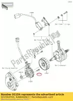 921542793, Kawasaki, 01 bolt,socket,6x25 kawasaki  250 2021, New