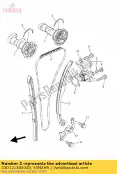 Here you can order the camshaft assy 2 from Yamaha, with part number 33D121800000: