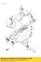 4454338F00, Suzuki, kussen, brandstof ta suzuki lt a lt f 400 2003 2004 2005 2006 2007 2008 2009 2010 2011 2012 2014 2015 2016, Nieuw