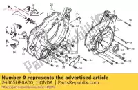 24865HP0A00, Honda, palanca, tope de marcha atrás honda trx 250 400 450 500 2000 2001 2002 2003 2004 2010 2011, Nuevo