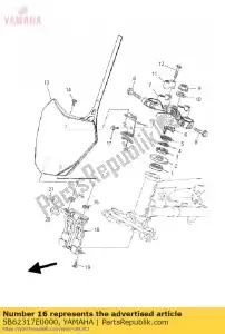 yamaha 5B62317E0000 zosta? - Dół