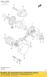 Aqui você pode pedir o engrenagem, bomba de óleo i em Suzuki , com o número da peça 1632129F00: