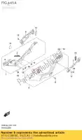 4712128K00, Suzuki, almofada, capa frontal fr suzuki dl650aue dl650a dl650xaue dl650xa 650 , Novo