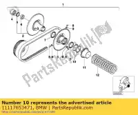 11117653471, BMW, o-ring bmw c1 125 200 2000 2001 2002 2003 2004, Nuovo