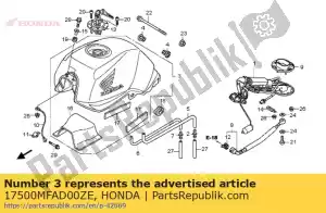 honda 17500MFAD00ZE set illust * type5 * - La partie au fond