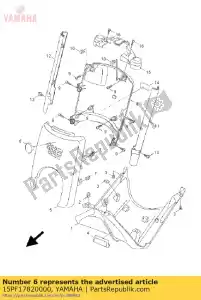 yamaha 15PF17820000 emblème 2 - La partie au fond