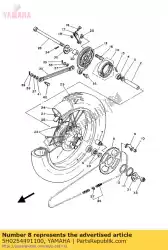 Tutaj możesz zamówić z? Batka nap? Dzana (49t) od Yamaha , z numerem części 5H0254491100: