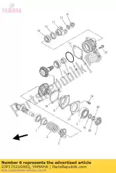 Qui puoi ordinare alloggiamento, cuscinetto da Yamaha , con numero parte 23P175210000: