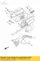 1B9144510000, Yamaha, element, filtr powietrza yamaha vp yp 125 250 2005 2006 2007 2008 2009 2010 2011 2012 2013 2014 2015 2016, Nowy