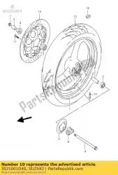 Aquí puede pedir disco, freno, fr. R de Suzuki , con el número de pieza 5921001D40: