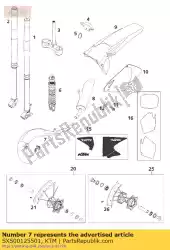 Tutaj możesz zamówić rura wydechowa 125 sxs 2001r od KTM , z numerem części SXS00125501: