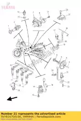 Aqui você pode pedir o pick-up assy em Yamaha , com o número da peça 5VY816700100: