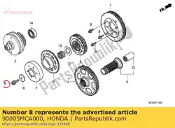 Qui puoi ordinare bullone, ubs, 12x30 (filettatura sinistrorsa) da Honda , con numero parte 90005MCA000: