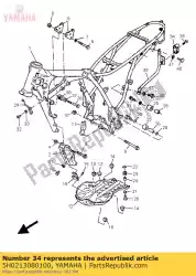 Here you can order the helmet hanger assy from Yamaha, with part number 5H0213080100: