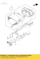 3571001D20, Suzuki, montaje de la lámpara, trasero suzuki gs  u fh f fu h fm hu gs500h gs500 gs500ef 500 , Nuevo